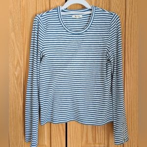 Madewell striped sweater size medium
